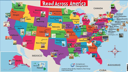 Read Across America Virtual Map